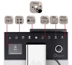 Melitta Caffeo CI-Touch Argent F630-101 Garantie 3 Ans -Magasin D'Électroménager 3 melitta caffeo ci touch f630 101