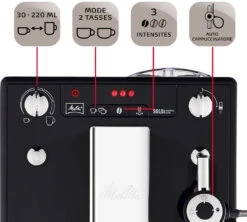 Melitta Caffeo Solo Perfect Milk Noire E 957-101 -Magasin D'Électroménager 4 melitta caffeo solo e957 101