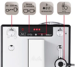 Melitta Caffeo Solo Perfect Milk Argent E 957-103 -Magasin D'Électroménager 4 melitta caffeo solo e957 103