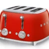 Toaster Smeg TSF03RDEU 4 Tranches Rouge