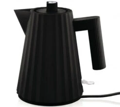 Set Petit-Déjeuner Gamme Plissé Noir ALESSI 7 Set Petit-Déjeuner Gamme Plissé Noir ALESSI -Magasin D'Électroménager alessi bouilloire noir 1