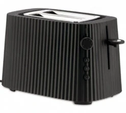 Set Petit-Déjeuner Gamme Plissé Noir ALESSI 8 Set Petit-Déjeuner Gamme Plissé Noir ALESSI -Magasin D'Électroménager alessi grille pain plisse noir1 1