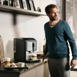 SIEMENS EQ300 - TF305E04 Inox Et Titane Métallisé - Garantie 3 Ans 10 SIEMENS EQ300 - TF305E04 Inox Et Titane Métallisé - Garantie 3 Ans -Magasin D'Électroménager ambiance siemens new