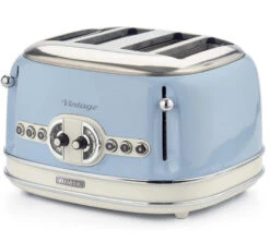 Grille Pain - Vintage 156 4 Slices Bleu- 00C015604AR0 - ARIETE -Magasin D'Électroménager ariete 4 vintage bleu2