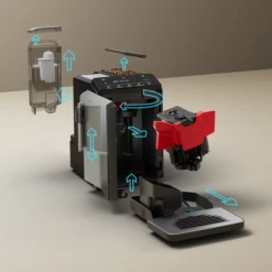 SIEMENS EQ300 - TF305E04 Inox Et Titane Métallisé - Garantie 3 Ans 11 SIEMENS EQ300 - TF305E04 Inox Et Titane Métallisé - Garantie 3 Ans -Magasin D'Électroménager assemblage schema