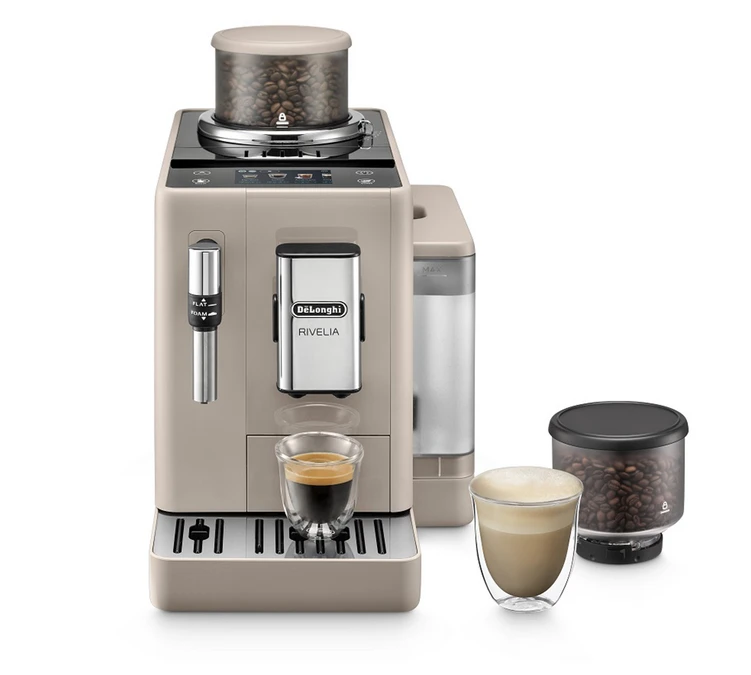 DELONGHI Rivelia FEB 4435.BG Beige Sable - Garantie 5 Ans 1 DELONGHI Rivelia FEB 4435.BG Beige Sable - Garantie 5 Ans