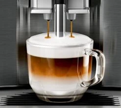 SIEMENS EQ.300 S500 TI355209RW Noir Et Inox Garantie 3 Ans -Magasin D'Électroménager boisson lactee eq300 s500 siemens