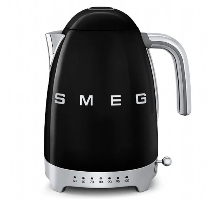 Bouilloire SMEG - Température Réglable - KLF04BLEU Noire 1,7 L + Offre Cadeau 1 Bouilloire SMEG - Température Réglable - KLF04BLEU Noire 1,7 L + Offre Cadeau