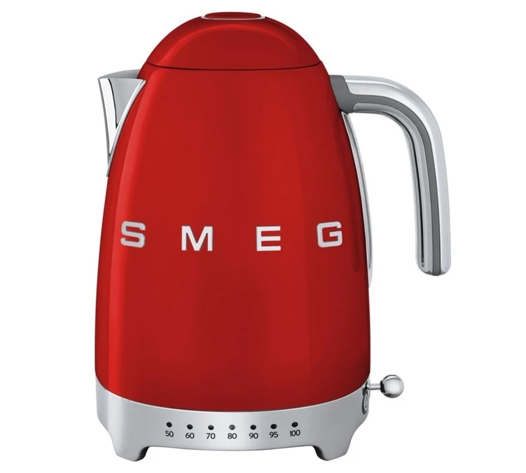 Bouilloire KLF04RDEU Temperature Réglable Rouge 1,7 L + Offre Cadeau - SMEG 1 Bouilloire KLF04RDEU Temperature Réglable Rouge 1,7 L + Offre Cadeau - SMEG