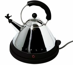 Bouilloire MG32B 1,5L Inox Et Noire + Offre Cadeau - ALESSI