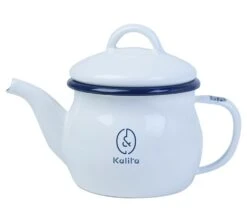 Bouilloire Traditionnelle Kalita En Email Blanche 0,6 L