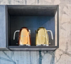 Bouilloire SMEG KLF03GOEU Or - 1.7L + Offre Cadeau -Magasin D'Électroménager bouilloire cuivre et or