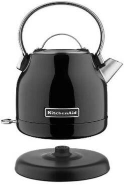Bouilloire KitchenAid Noire - Onyx - 1.25L + Offre Cadeau -Magasin D'Électroménager bouilloire sans fil noir onyx