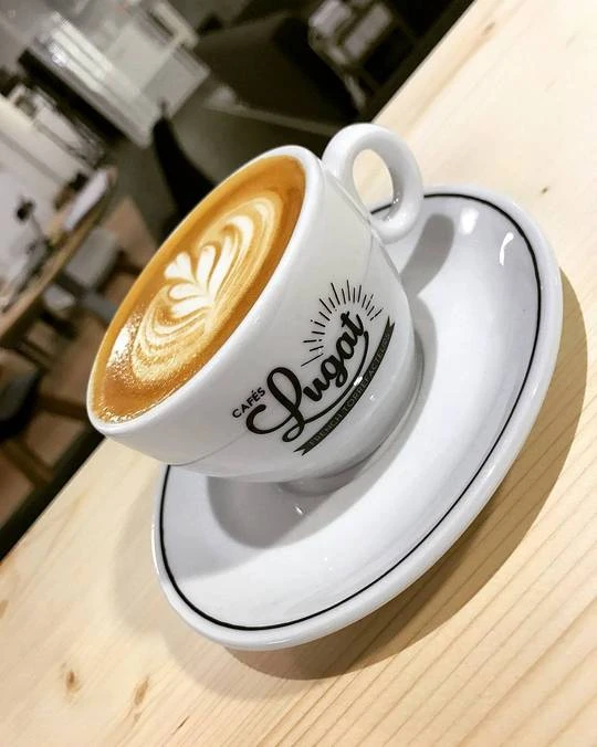 6 Tasses Cappuccino Et Sous-tasses Porcelaine - 17.5 Cl - Cafés Lugat 2 6 Tasses Cappuccino Et Sous-tasses Porcelaine - 17.5 Cl - Cafés Lugat – Image 2