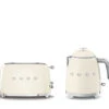 Set Petit-Déjeuner Grille-Pain TSF01CREU Et Bouilloire KLF05CREU Crème - SMEG