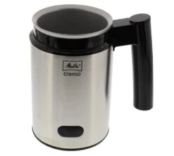 Mousseur à Lait Cremio II 1014-03 Acier Brossé - Melitta -Magasin D'Électroménager cremiogris