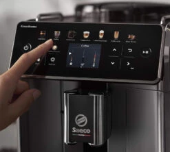 SAECO Gran Aroma SM6585/00 Métal Gris Garantie 3 Ans 13 SAECO Gran Aroma SM6585/00 Métal Gris Garantie 3 Ans -Magasin D'Électroménager ecran expresso broyeur saeco gran aroma sm6585