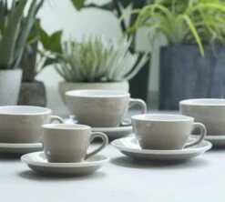 6 Tasses Cappuccino Et Sous-tasses Egg 20 Cl Denim - Loveramics 12 6 Tasses Cappuccino Et Sous-tasses Egg 20 Cl Denim - Loveramics -Magasin D'Électroménager egg ambiance 10