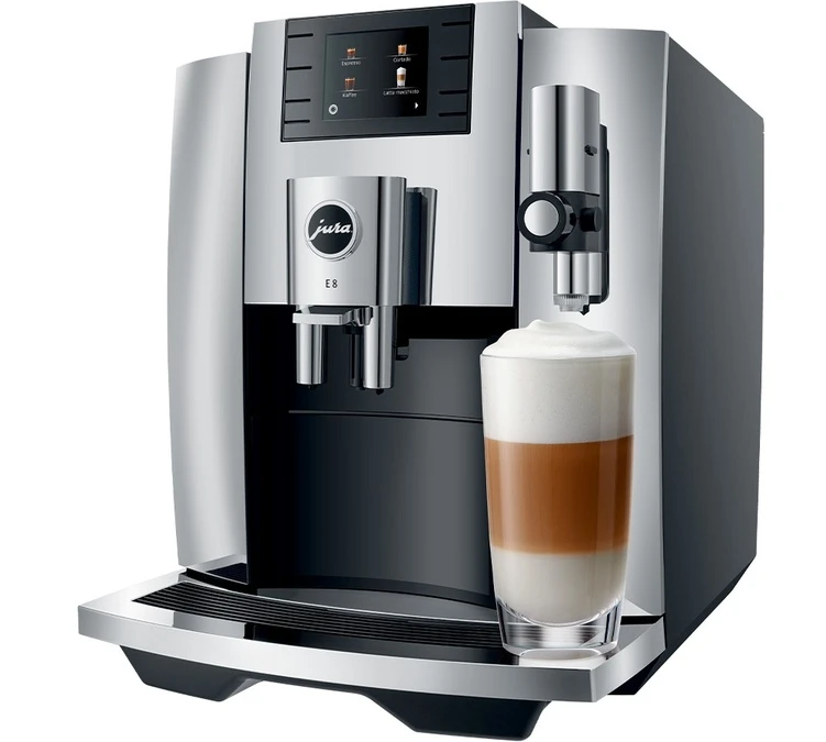 JURA E8 Chrome EB Smart Connect Offert Garantie 3 Ans 1 JURA E8 Chrome EB Smart Connect Offert Garantie 3 Ans