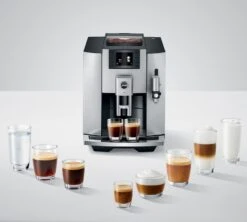 JURA E8 Moonlight Silver EB Smart Connect Offert Garantie 3 Ans -Magasin D'Électroménager expresso broyeur jura e8 moonlight silver boisson