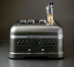Toaster KitchenAid 5KMT4205EMS Artisan 4 Tranches Gris Etain -Magasin D'Électroménager gp amb