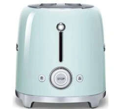 Grille-pain TSF02PGEU 4 Tranches Vert D'eau - SMEG -Magasin D'Électroménager gp cotevertdeau