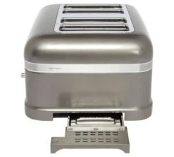 Toaster KitchenAid 5KMT4205EMS Artisan 4 Tranches Gris Etain -Magasin D'Électroménager gp etain