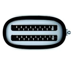 Grille-pain TSF02BLEU 4 Tranches Noir - SMEG -Magasin D'Électroménager gp noir dessus