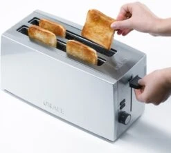 Grille Pain 2 Fentes Larges Inox - Graef TO100EU 8 Grille Pain 2 Fentes Larges Inox - Graef TO100EU -Magasin D'Électroménager graef to100 4