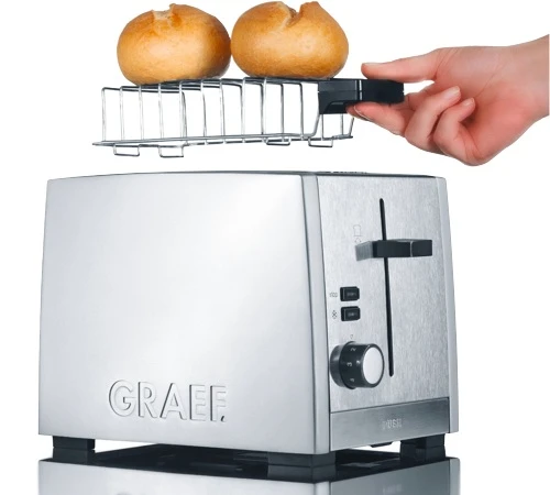 Toaster Graef TO80EU 2 Fentes Inox 3 Toaster Graef TO80EU 2 Fentes Inox – Image 3