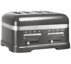 Toaster KitchenAid 5KMT4205EMS Artisan 4 Tranches Gris Etain