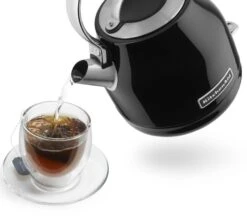 Bouilloire KitchenAid Noire - Onyx - 1.25L + Offre Cadeau -Magasin D'Électroménager kitchenaidbouil noire