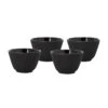 Lot De 4 Tasses En Fonte Noire 12cl - The Kitchenette