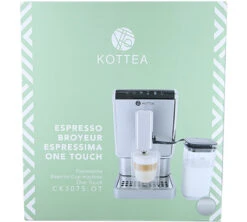 KOTTEA Espressima Silver One Touch CK307S.OT Garantie 3 Ans 12 KOTTEA Espressima Silver One Touch CK307S.OT Garantie 3 Ans -Magasin D'Électroménager machine a cafe kottea one touch 1