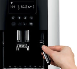 Krups Arabica Noire Argent YY3075FD -Magasin D'Électroménager machine a cafe krups yy3075fd buse