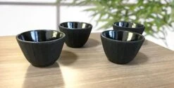 Lot De 4 Tasses En Fonte Noire 12cl - The Kitchenette -Magasin D'Électroménager mood viva scandinavia