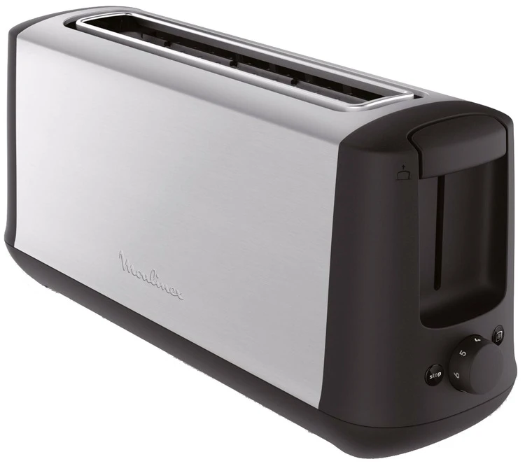 Grille Pain Moulinex LS340811 Subito Select Inox Et Noir 1 Grille Pain Moulinex LS340811 Subito Select Inox Et Noir