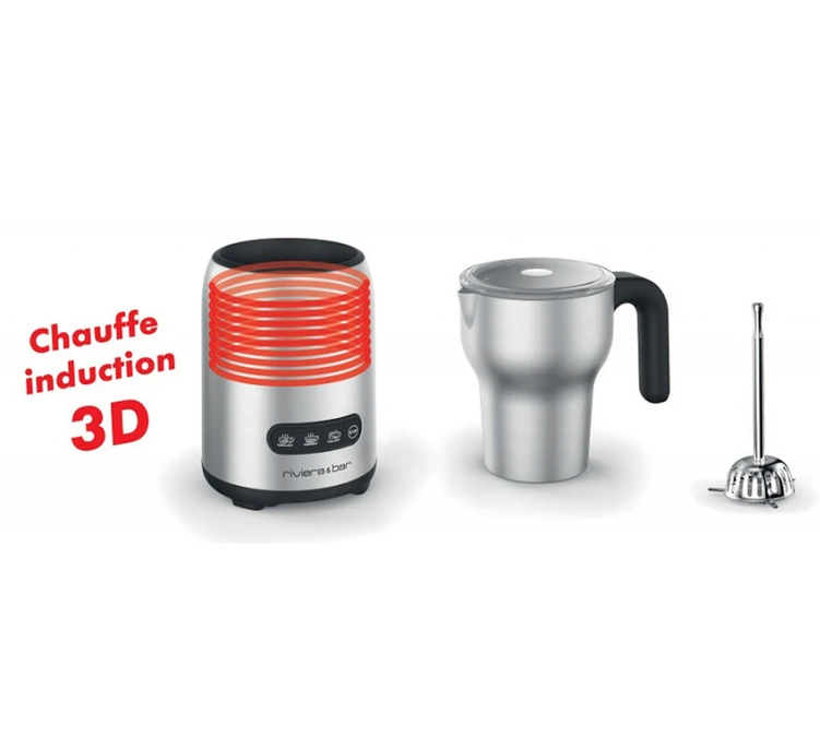 Mousseur à Lait / Chocolatière Induction Inox BCL540- Riviera-et-Bar 3 Mousseur à Lait / Chocolatière Induction Inox BCL540- Riviera-et-Bar – Image 3