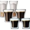 Lot De 6 Verres Double Paroi 10cl+20cl+40cl - BODUM