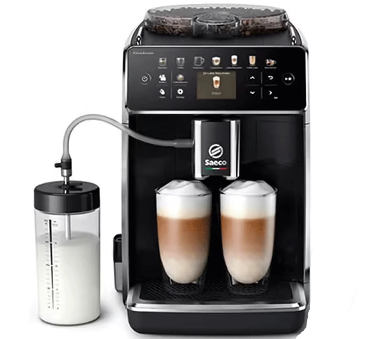 SAECO Gran Aroma SM6580/00 Noir Laqué Garantie 3 Ans 1 SAECO Gran Aroma SM6580/00 Noir Laqué Garantie 3 Ans