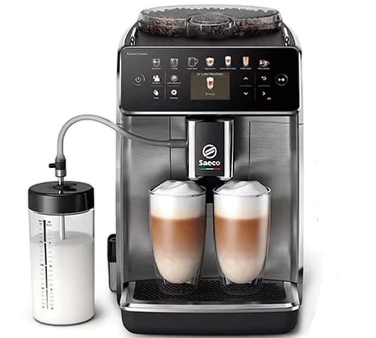 SAECO Gran Aroma SM6585/00 Métal Gris Garantie 3 Ans 1 SAECO Gran Aroma SM6585/00 Métal Gris Garantie 3 Ans