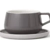 Mug Et Sous Tasse En Porcelaine - Storm - 30 Cl - Viva Scandinavia