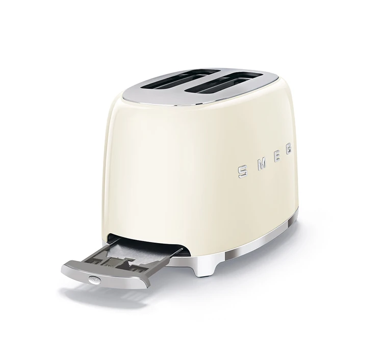 Set Petit-Déjeuner Grille-Pain TSF01CREU Et Bouilloire KLF05CREU Crème - SMEG 2 Set Petit-Déjeuner Grille-Pain TSF01CREU Et Bouilloire KLF05CREU Crème - SMEG – Image 2