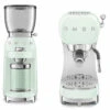 Set Petit-Déjeuner Machine Expresso ECF01PGEU Et Moulin à Café CGF01PGEU Vert D'eau - SMEG