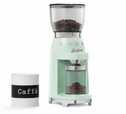 Set Petit-Déjeuner Machine Expresso ECF01PGEU Et Moulin à Café CGF01PGEU Vert D'eau - SMEG -Magasin D'Électroménager smeg pack vert 3