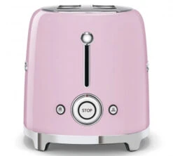 Grille-pain TSF01PKEU 2 Tranches - Rose - SMEG -Magasin D'Électroménager smeg toaster rose 3