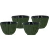 Lot De 4 Tasses En Fonte Verte The Kitchenette - 12cl