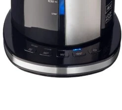 Bouilloire Look Deluxe Noire 1026-14 - 1,7L + Offre Cadeau - MELITTA -Magasin D'Électroménager temperature reglable bouilloire melitta 1