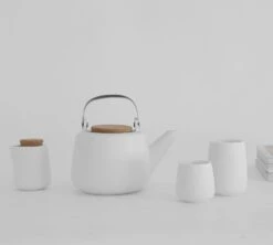 Lot De 2 Tasses Nicola En Porcelaine Blanche 8cl - Viva Scandinavia 3 Lot De 2 Tasses Nicola En Porcelaine Blanche 8cl - Viva Scandinavia -Magasin D'Électroménager theiere tasse blc 1