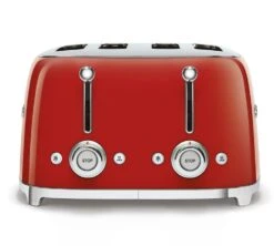 Toaster Smeg TSF03RDEU 4 Tranches Rouge -Magasin D'Électroménager toast4tr rg